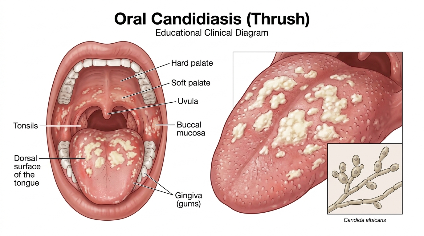 Oral Thrush: Common Triggers, Soothing Care & Clinical Options